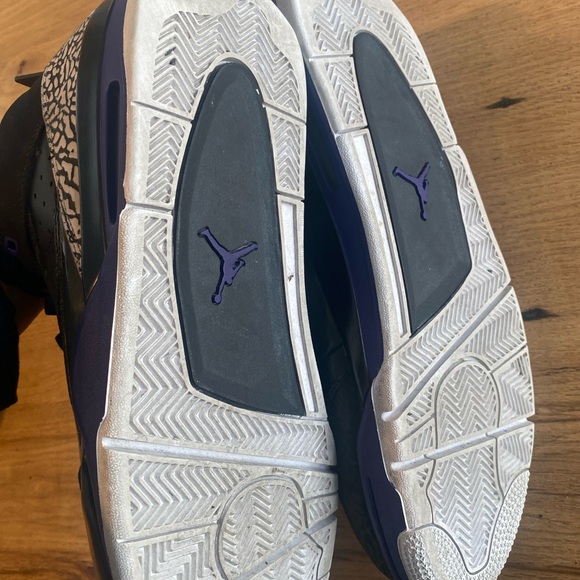 Nike Son of Mars Low Black Grape Men’s 13 Preowned - Picture 6 of 9